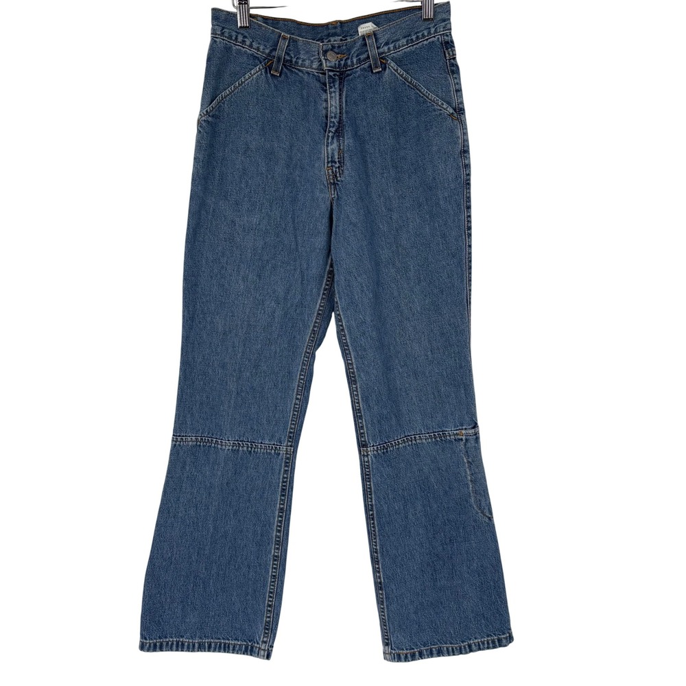 Vintage Levis Red Tab Womens Carpenter Jeans‎ 27X30 High Rise Straight Leg Baggy